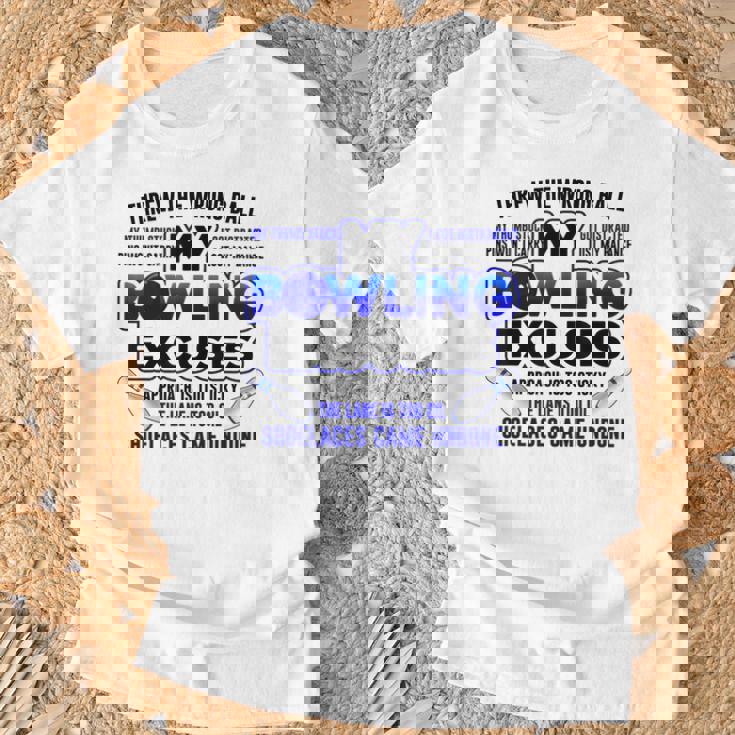 My Bowling 言い訳 おもしろボーリングギフト Tシャツ 高齢者への贈り物