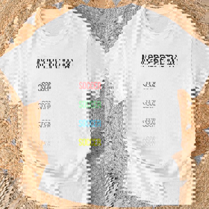 My Perfect Day、サッカー 長袖tシャツ Tシャツ 高齢者への贈り物