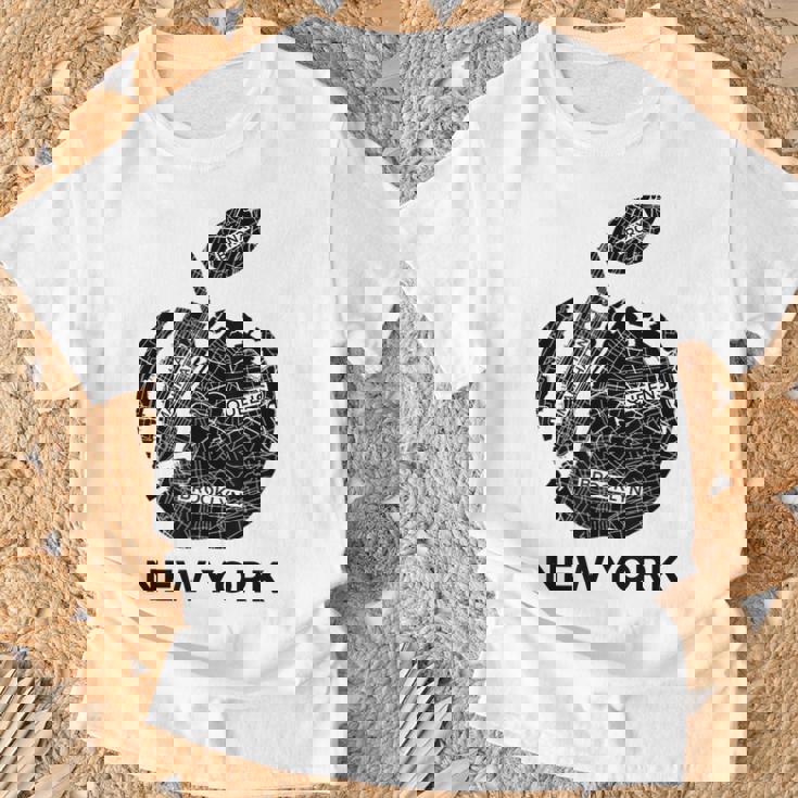 New York City The Big Apple Graphic New York City Tシャツ 高齢者への贈り物