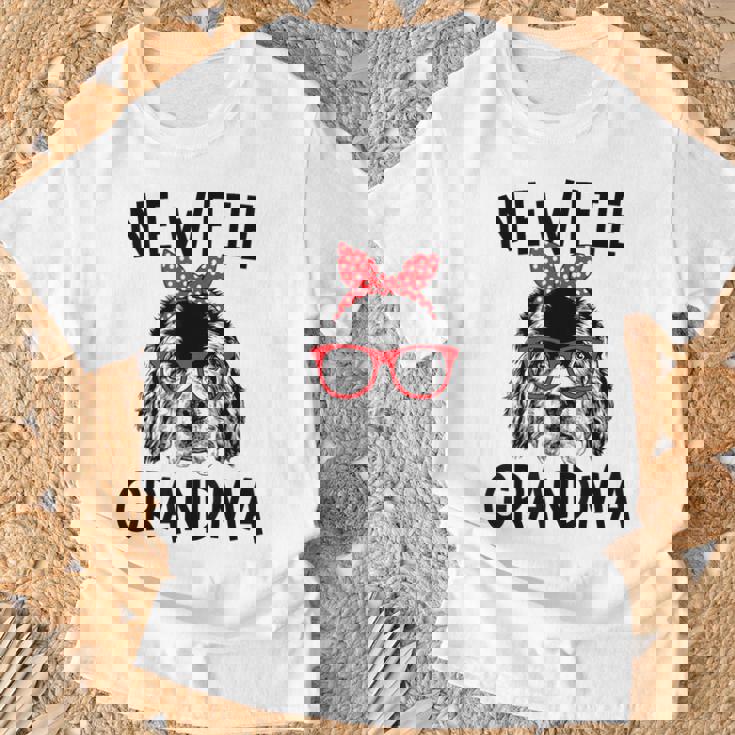 Newfie Grandma Newfoundland Dog Nana Mother's Day T-Shirt Gifts for Old Men