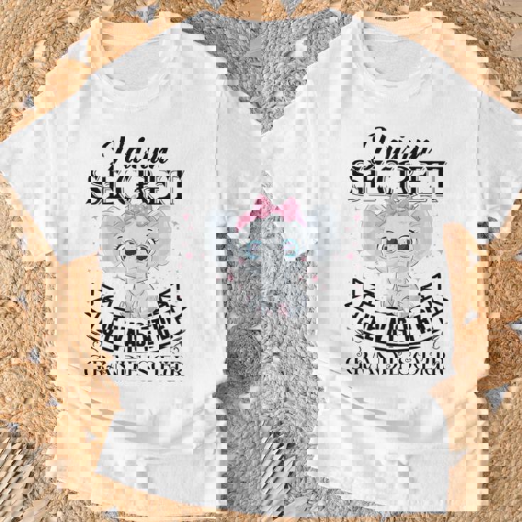 Niños Jeais Être Grande Hermana Futura Hermana Anuncia Regalo Camiseta unisex Regalos para ancianos
