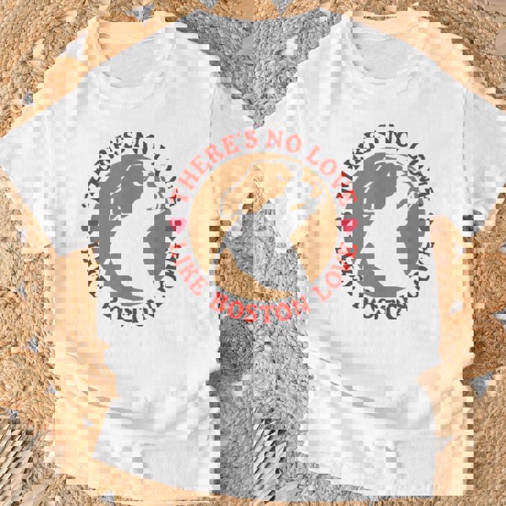 No Love Like Boston Love Tシャツ 高齢者への贈り物