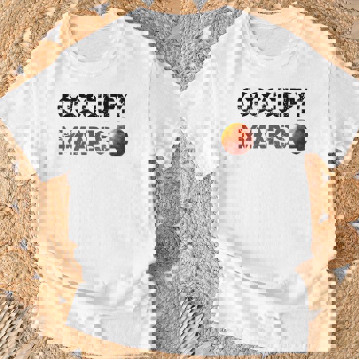 Occupy Mars 公式スペース Nasa 火星ミッション Tシャツ 高齢者への贈り物