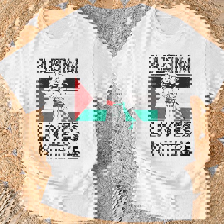 Palestinian Lives Matter Tシャツ 高齢者への贈り物