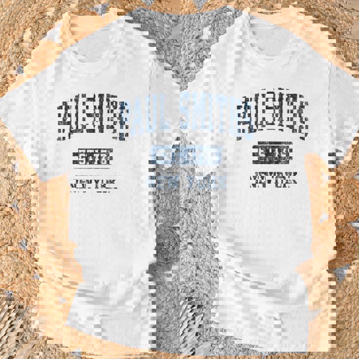 Paulmiths New York Ny ビンテージ アスレチック スポーツデザイン Tシャツ 高齢者への贈り物