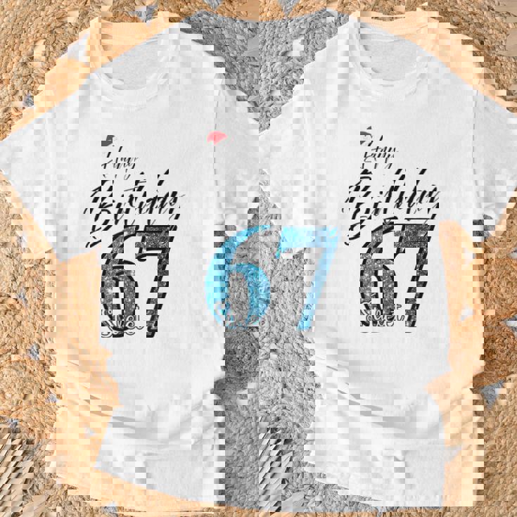 Perfectweet Xmas 67Th Bling Bling Birthday メンズ レディース Tシャツ 高齢者への贈り物