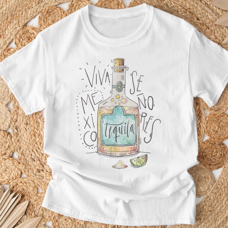 Playera De Mexico Queiva Tequilaenores Camisa T-Shirt Cadeaux pour les vieillards