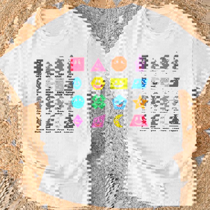 Pre-K Teachershape Learning 教育者向け 算数の日 Tシャツ 高齢者への贈り物