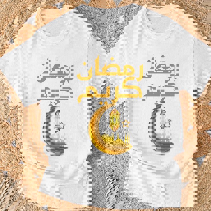 Ramadan Kareem シャツ キッズ イスラム教 ファスティング ラマダン カリーム 長袖tシャツ Tシャツ 高齢者への贈り物