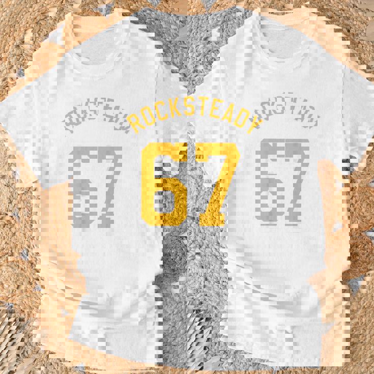 Rocksteady 1967 ビンテージ レゲエ スカ衣服 男女兼用 Tシャツ 高齢者への贈り物