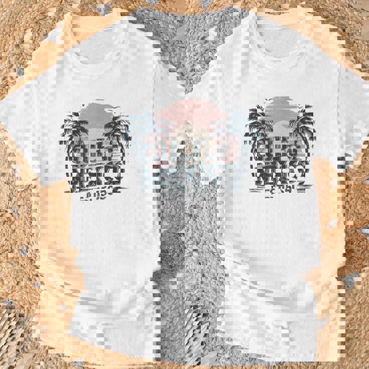 S Con Estampado Retrointage De Estilo Playero De Mexico Forever Camiseta unisex Regalos para ancianos