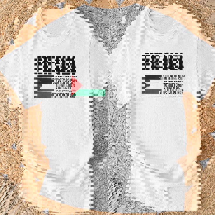 Save Gaza Free Palestine Free Gaza Proud Gaza Palestina Tシャツ 高齢者への贈り物