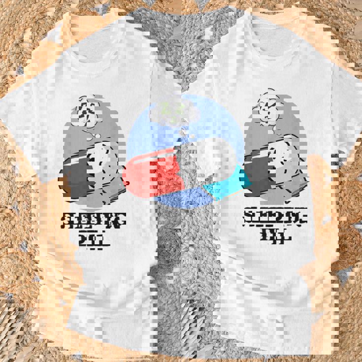 Somnifère Drôle Médecine Pun T-Shirt Cadeaux pour les vieillards