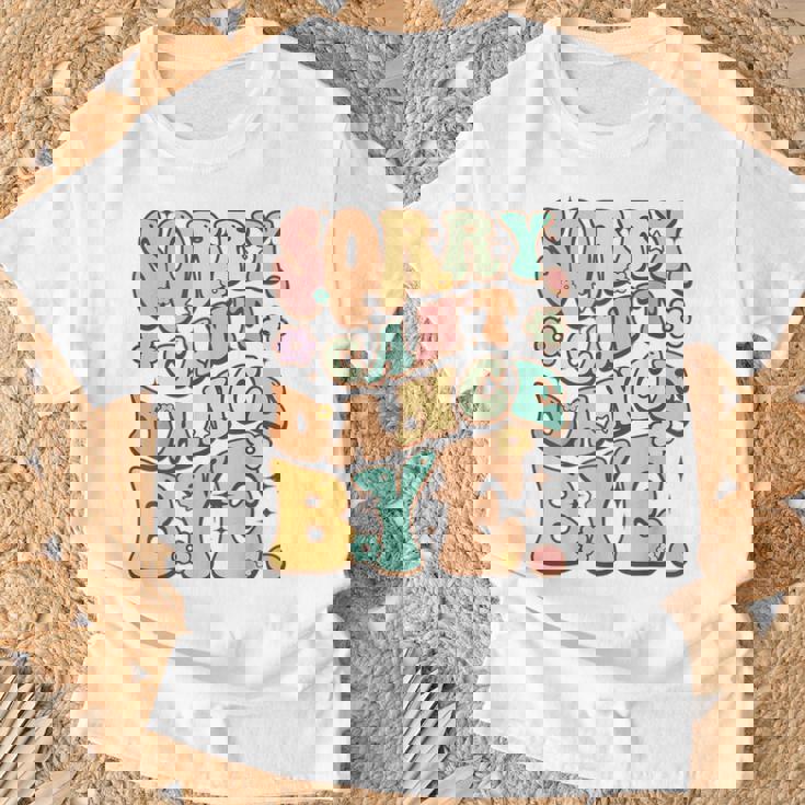 Sorry Can't Dance Bye シャツ キュート ダンス グルービー ヒッピーフラワー Tシャツ 高齢者への贈り物