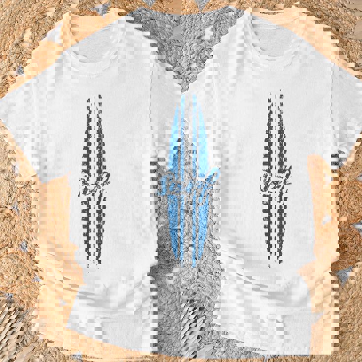 Surf サーフ サーフィン サーフボード サーファー波に乗る ヴィンテージ レトロ Tシャツ 高齢者への贈り物