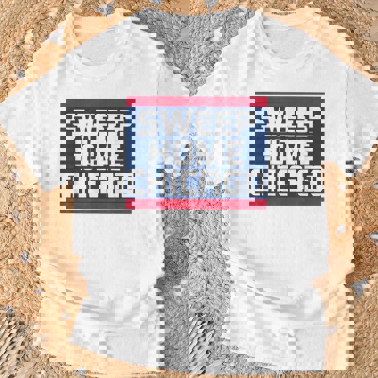 Sweep Home シカゴ野球 サウスサイド チータウン お土産 Tシャツ 高齢者への贈り物