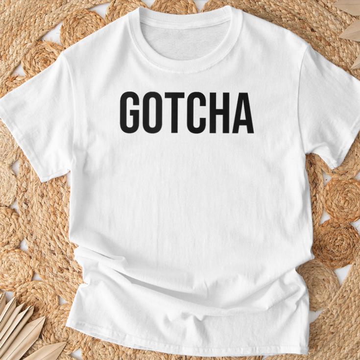 Te Pillé In Mangas Camiseta unisex Regalos para ancianos