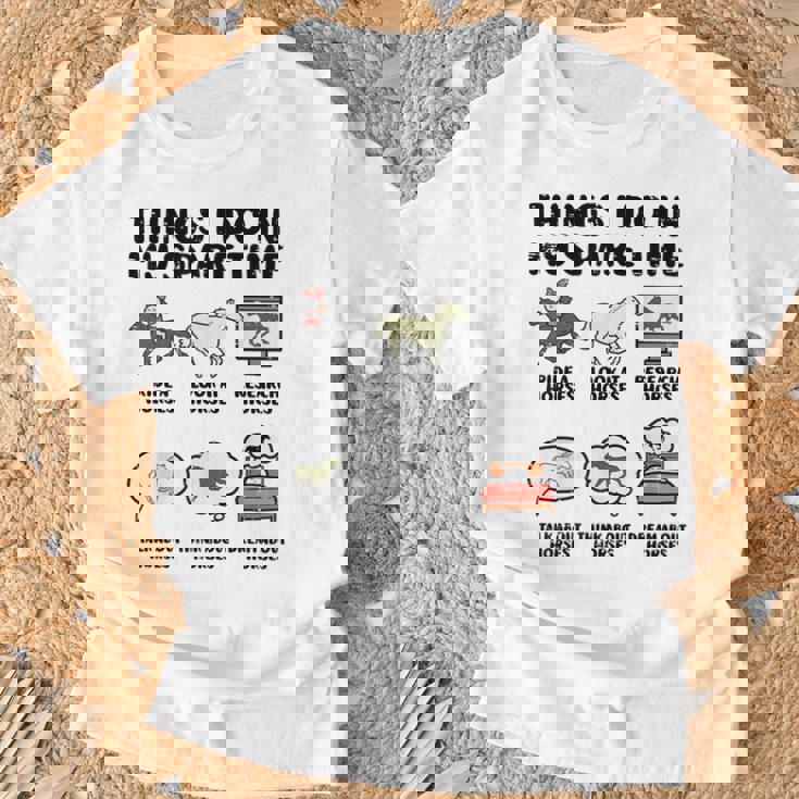 Things I Do Mypare Time 馬 面白い 乗馬 メンズ レディース Tシャツ 高齢者への贈り物