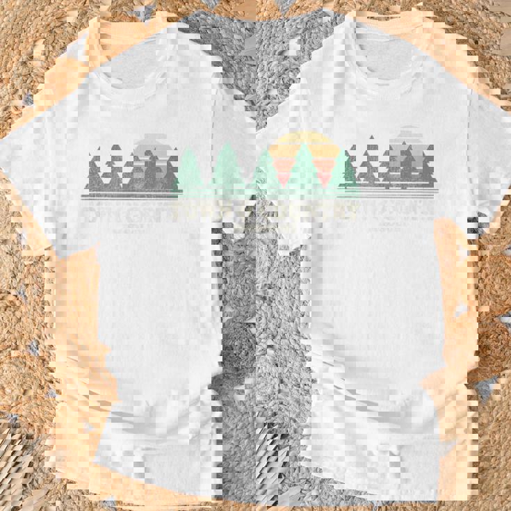 Town Country Mo ビンテージスローバックtシャツ レトロ70年代デザイン Tシャツ 高齢者への贈り物