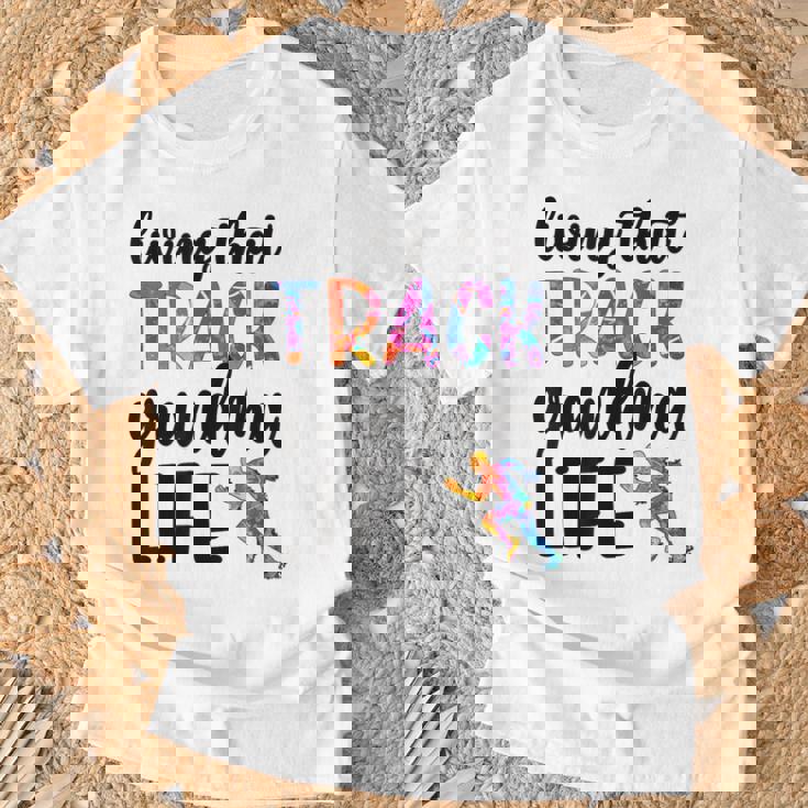 That Track Grandma Life Track And Field Grandma T-Shirt Gifts for Old Men