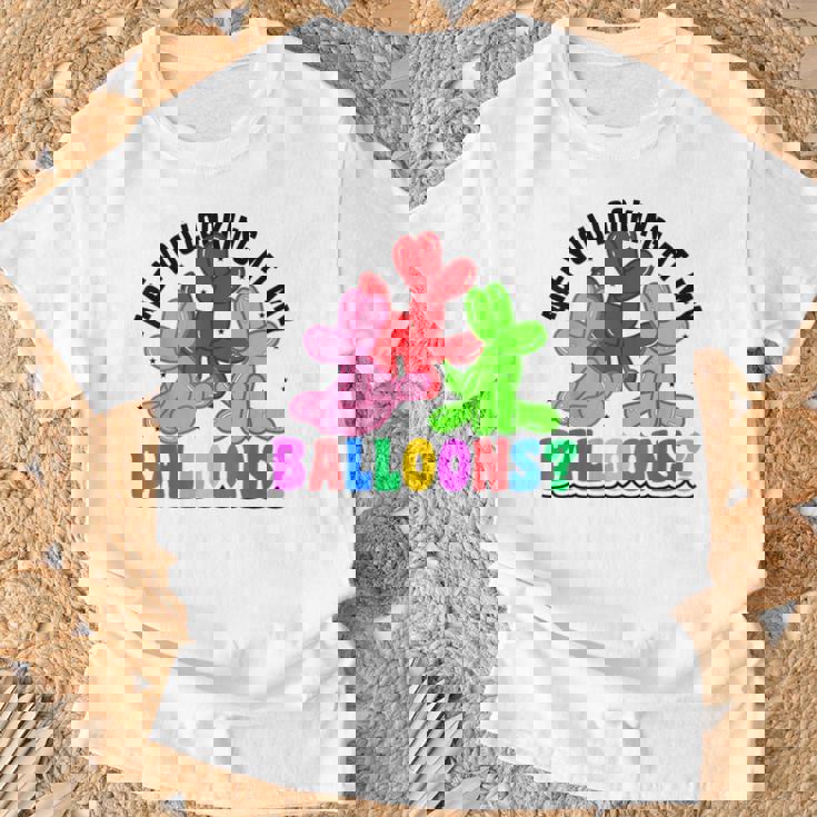 Twisting Balloon バルーンツイスト アート バルーンモデリング Tシャツ 高齢者への贈り物