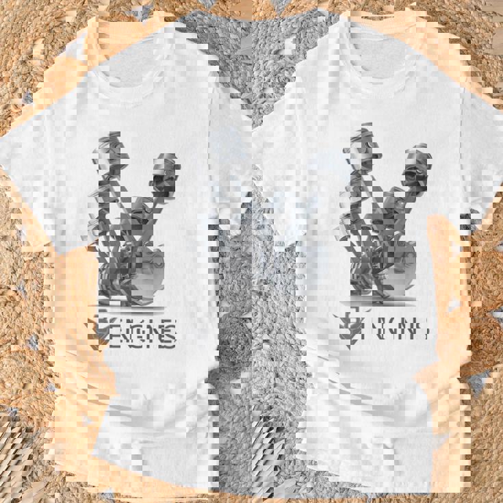 V8 エンジン Tシャツ 高齢者への贈り物