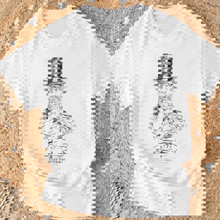 Verdi-Classical Musicジュゼッペヴェルディ-イタリア語-クラシック音楽-オペラ Tシャツ 高齢者への贈り物