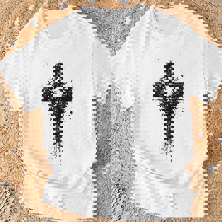 Witchyibes クロス ゴシック 美的 オカルトアート Tシャツ 高齢者への贈り物