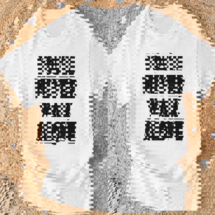 You'll Never Walk Alone Tシャツ 高齢者への贈り物