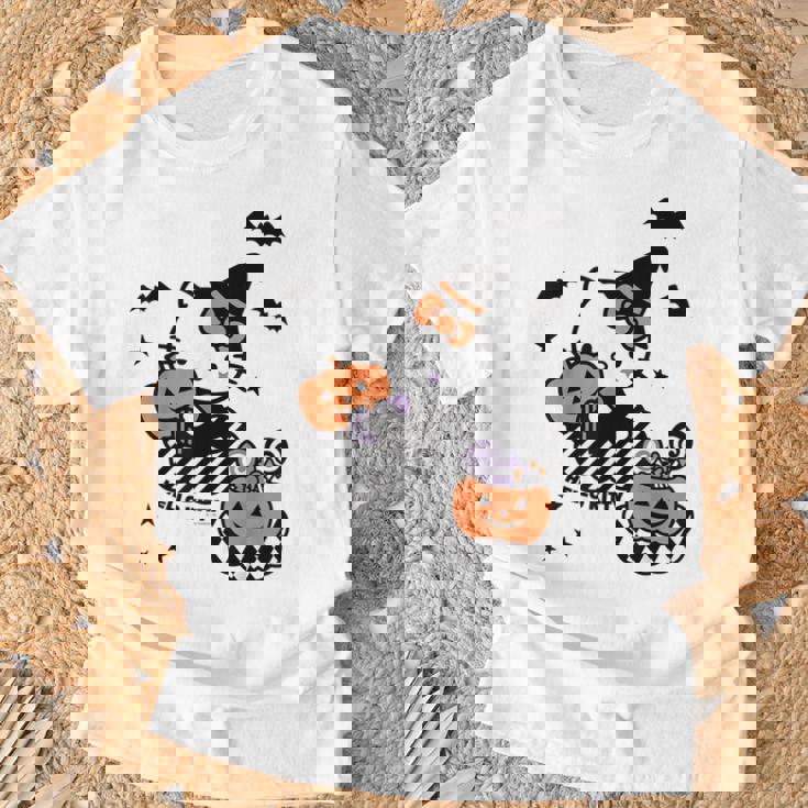 【ハロウィン特集】Usデザイン ハローキティ トリックオアトリート Tシャツ 高齢者への贈り物