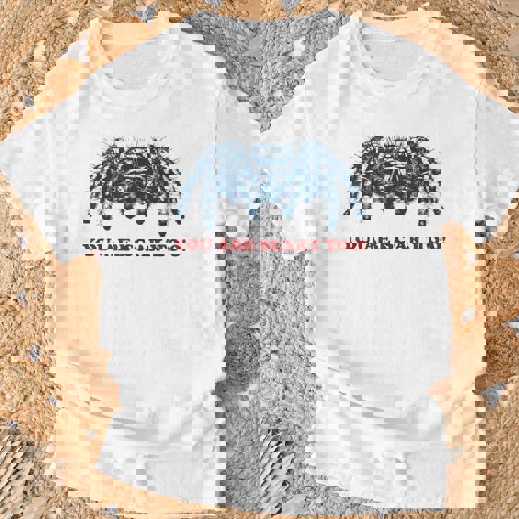 あなたも怖いよ！ タランチュラの飼い主 面白いタランチュラ Tシャツ 高齢者への贈り物