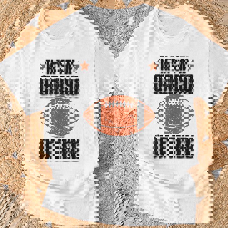 あれは俺の孫だ。フットボール・ファニー・フットボール・グランマ Tシャツ 高齢者への贈り物