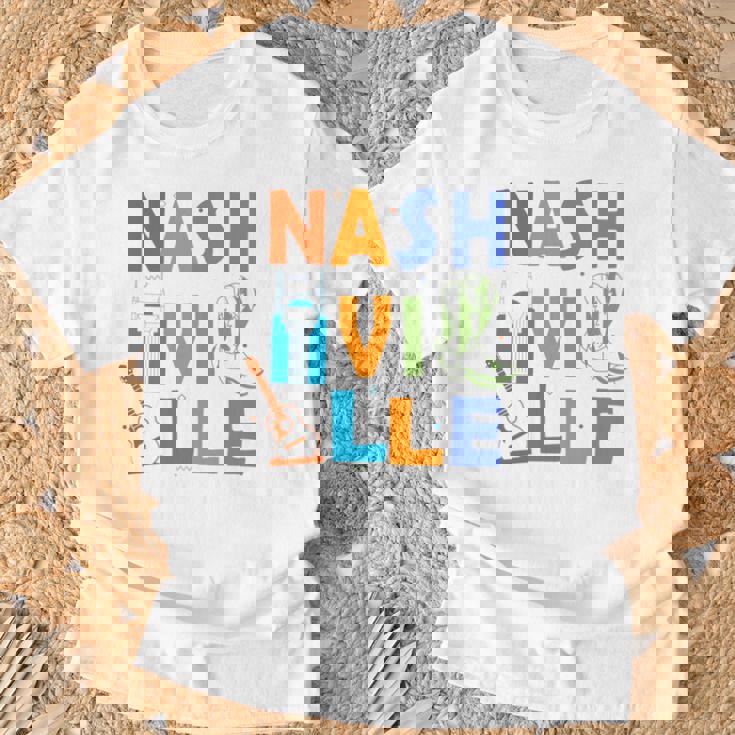 お土産 From Nashville Tn Trip Guitar Music City ナッシュビル 長袖tシャツ Tシャツ 高齢者への贈り物