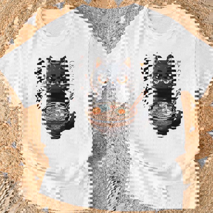 かわいいかわいいかわいいカワイイアニメ猫 Tシャツ 高齢者への贈り物