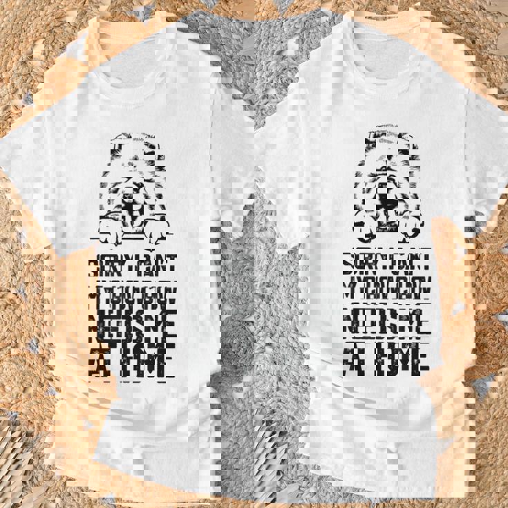 ごめんなさい、チャウチャウには家に私が必要です、チャウチャウのお父さん Tシャツ 高齢者への贈り物