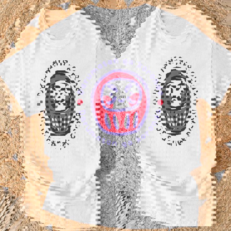 だるま 達磨 だるまさんがころんだ お正月 新年 かわいい おもしろ おしゃれ 男性 女性 キッズ Tシャツ 高齢者への贈り物