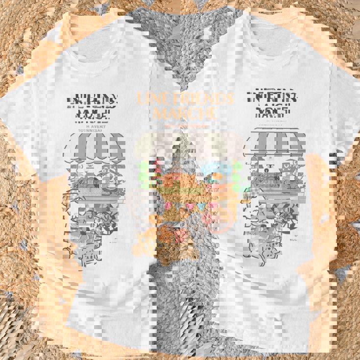 ねこぺん日和 ドーナツ屋さんロゴ付 Tシャツ 高齢者への贈り物