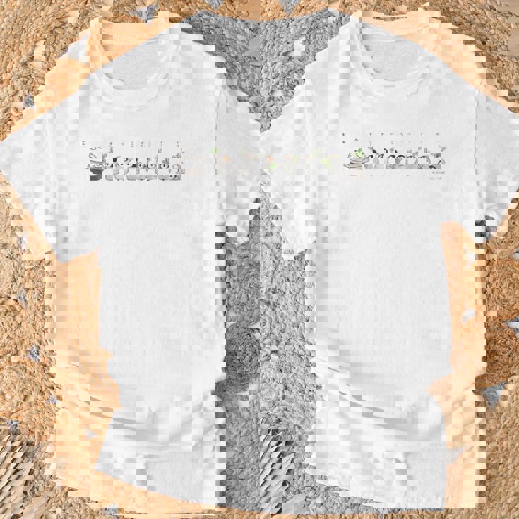 ねこぺん日和 七草粥 Tシャツ 高齢者への贈り物