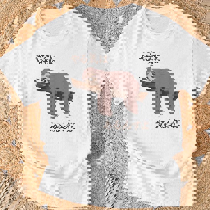 やる気はあるんすよ パンダ ジョーク かわいい 動物好き ギャグ好き ジョーク好き ギャグ おもしろ ネタ Tシャツ 高齢者への贈り物