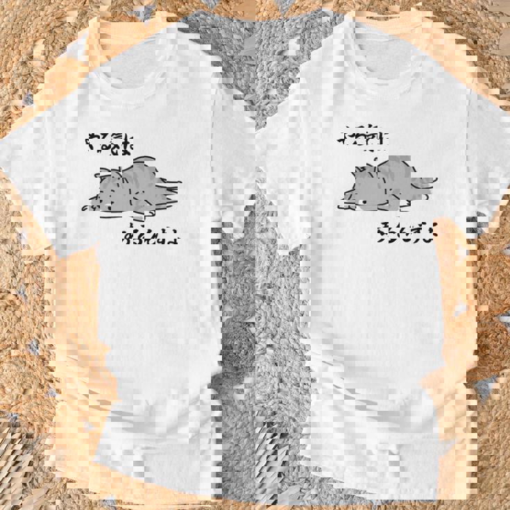 やる気はあるんすよ 猫 ジョーク かわいい 動物好き ギャグ好き ジョーク好き ギャグ おもしろ ネタ 長袖tシャツ Tシャツ 高齢者への贈り物