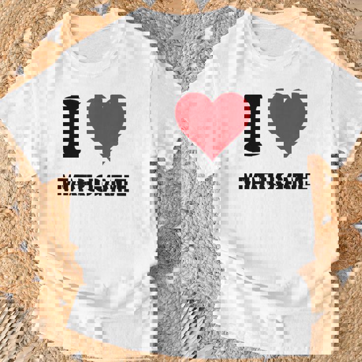 アイハート 丸亀ジャパンラブ 日本のお土産アイテム Tシャツ 高齢者への贈り物