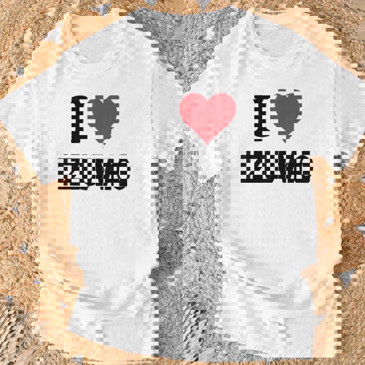 アイハート 出雲ジャパン ラブ 日本土産 Tシャツ 高齢者への贈り物