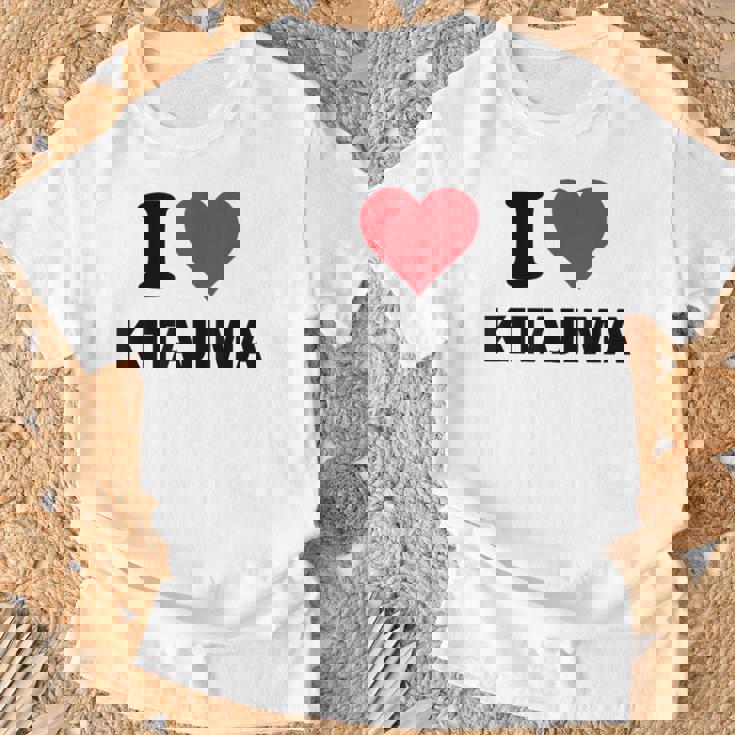 アイハート 北島 Japan Love 日本土産 Tシャツ 高齢者への贈り物