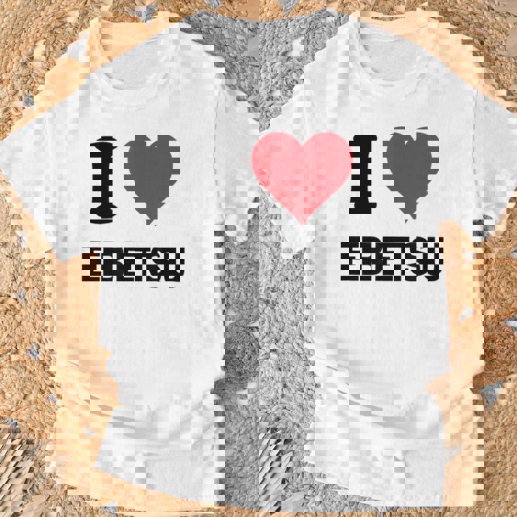 アイハート 江別 Japan Love 日本土産 Tシャツ 高齢者への贈り物