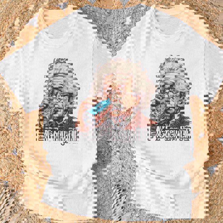 アインシュタインのブーストフォーミュラ Tシャツ 高齢者への贈り物