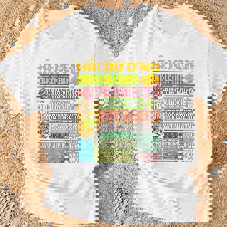 アイ・ラブ・ハイズオン-アイ・ラブ・ベトナム-Pion Tシャツ 高齢者への贈り物