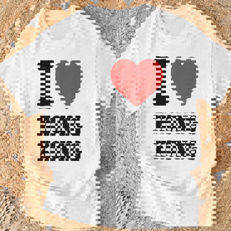 アイ・ラブ・香港 Tシャツ 高齢者への贈り物