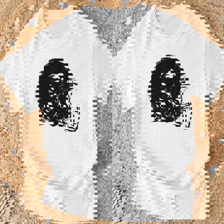 アメフト ヘルメット スケッチ アメリカンフットボール トレーニング Tシャツ 高齢者への贈り物