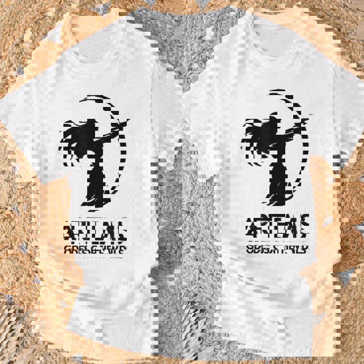 アルテミス 古代ギリシャの女神 Tシャツ 高齢者への贈り物