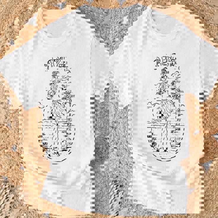 アロハ ハワイアン フラダンサー Tシャツ 高齢者への贈り物